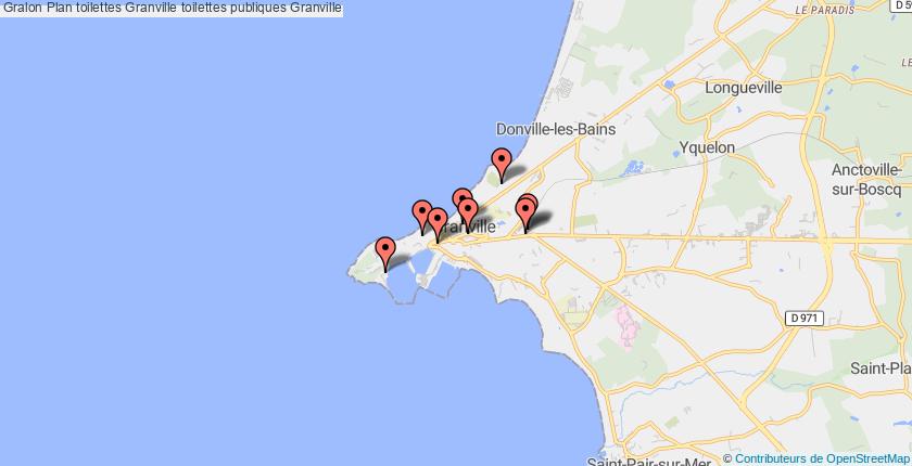 plan toilettes Granville
