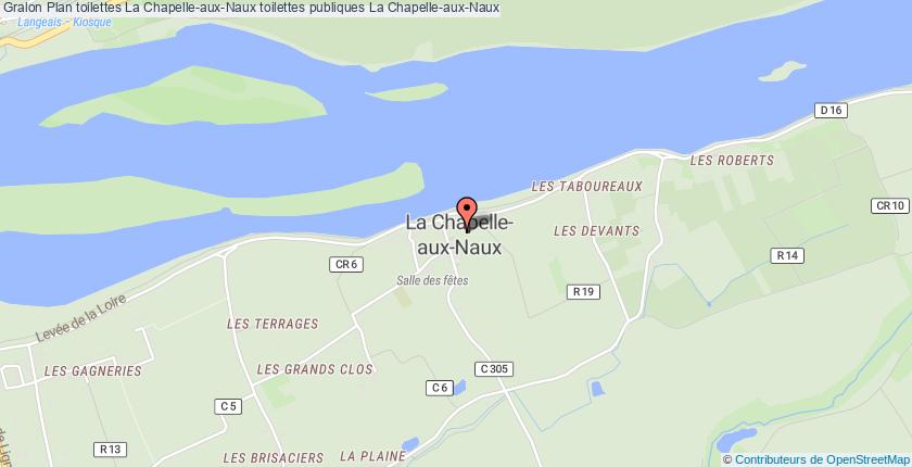 plan toilettes La Chapelle-aux-Naux
