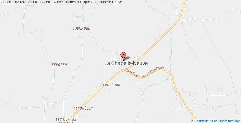 plan toilettes La Chapelle-Neuve