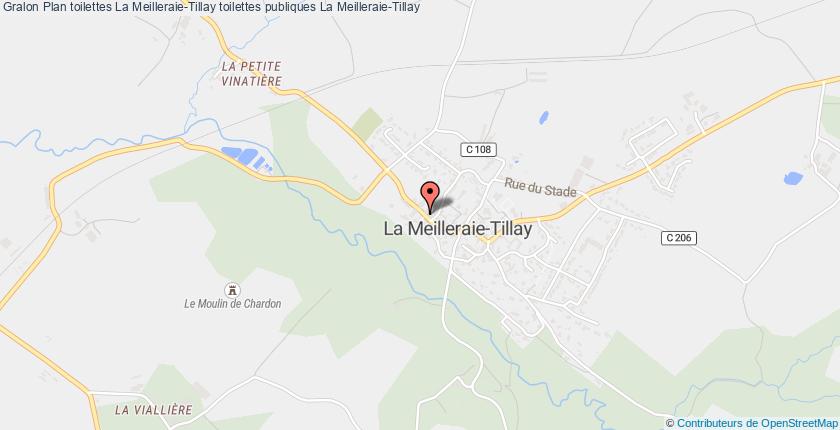 plan toilettes La Meilleraie-Tillay