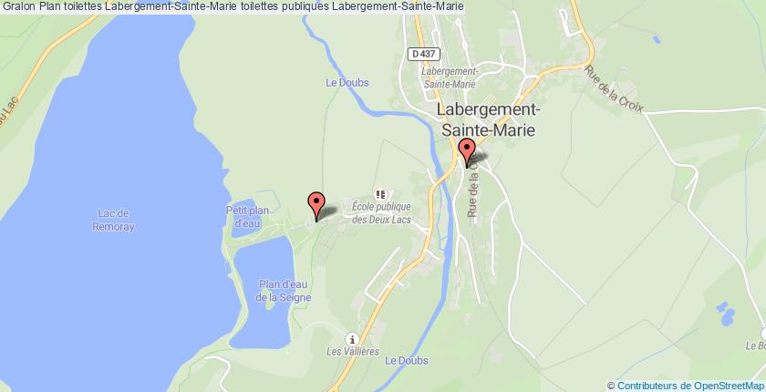 plan toilettes Labergement-Sainte-Marie