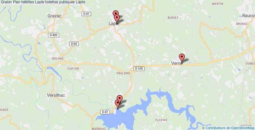 plan toilettes Lapte