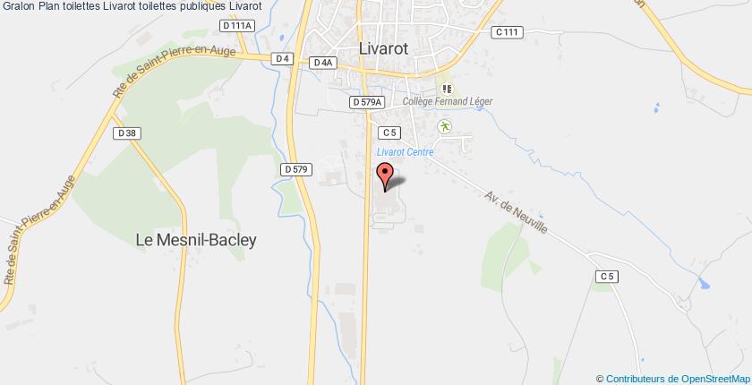 plan toilettes Livarot