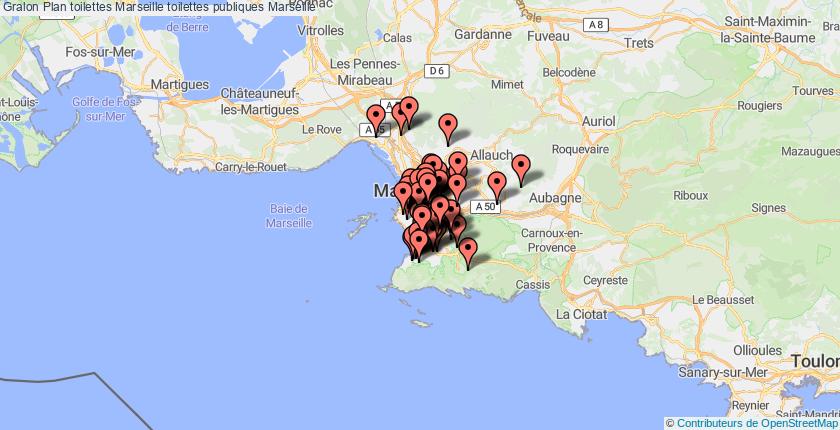 plan toilettes Marseille
