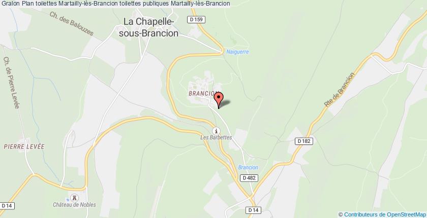 plan toilettes Martailly-lès-Brancion