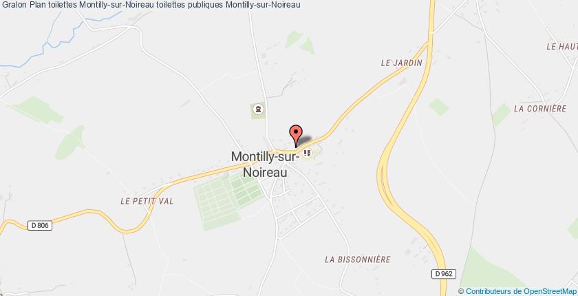 plan toilettes Montilly-sur-Noireau