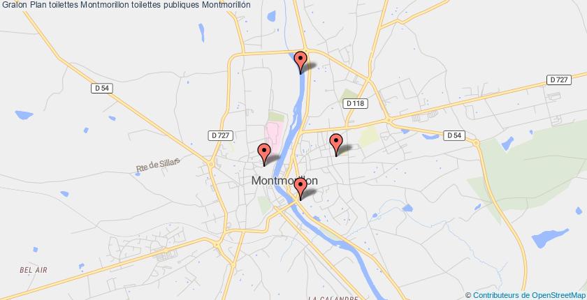 plan toilettes Montmorillon