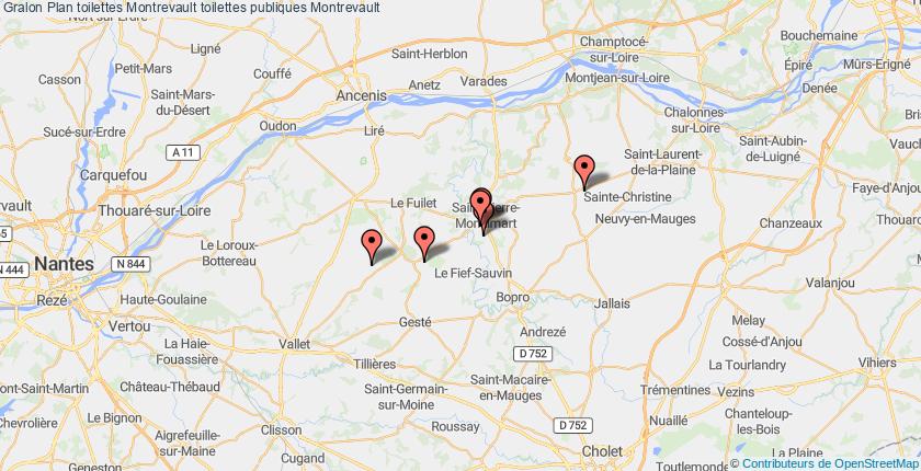 plan toilettes Montrevault