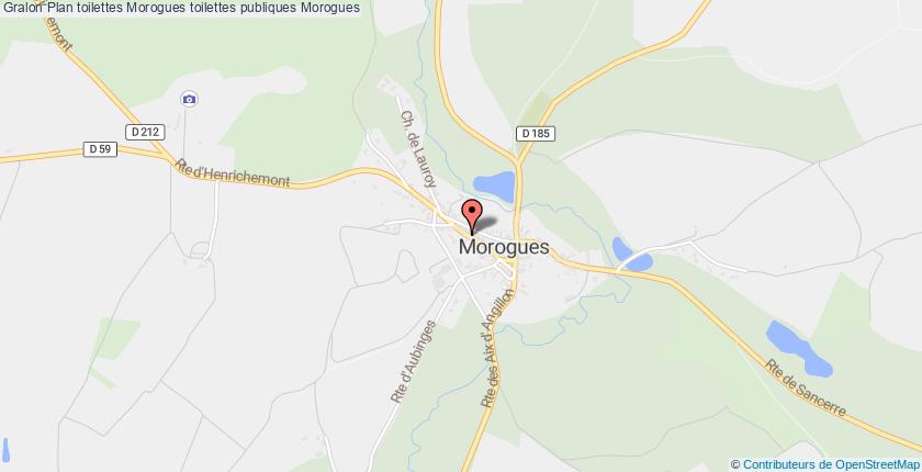 plan toilettes Morogues