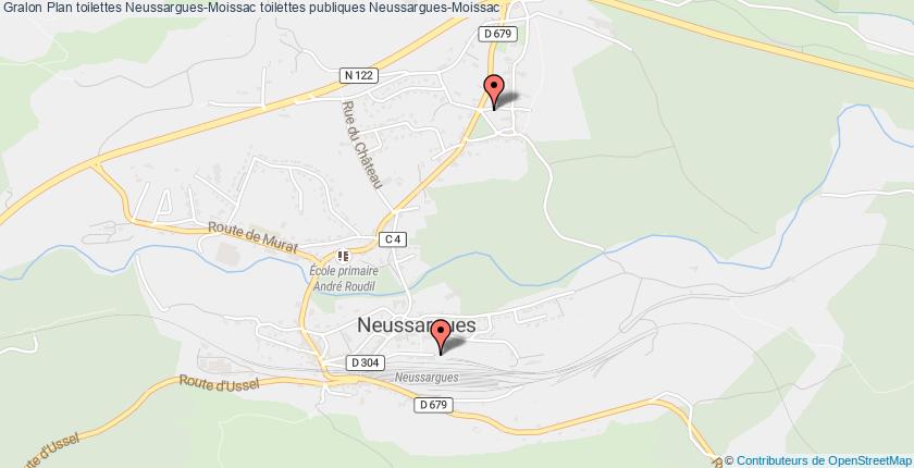 plan toilettes Neussargues-Moissac