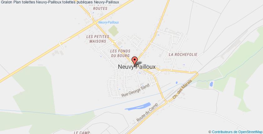 plan toilettes Neuvy-Pailloux