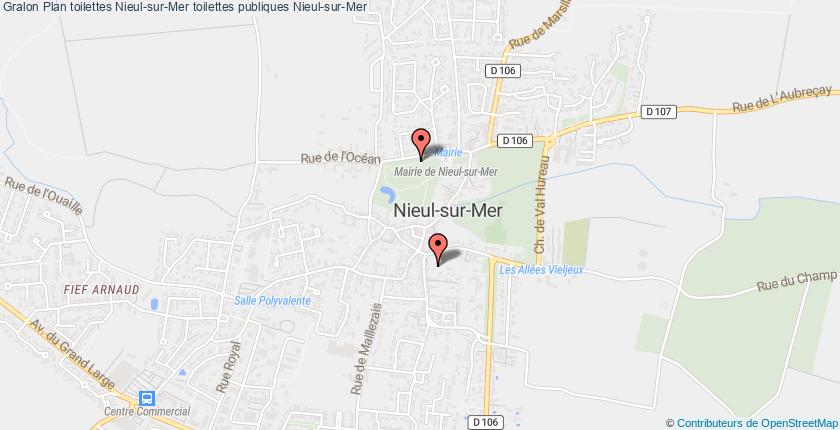 plan toilettes Nieul-sur-Mer
