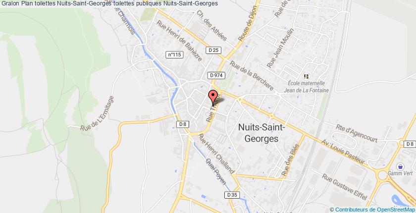 plan toilettes Nuits-Saint-Georges