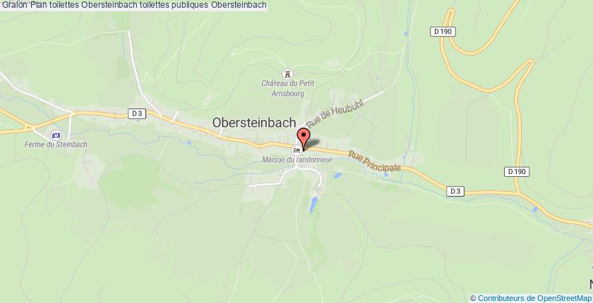 plan toilettes Obersteinbach