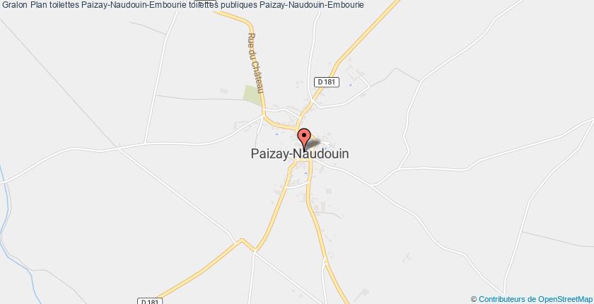plan toilettes Paizay-Naudouin-Embourie