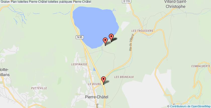 plan toilettes Pierre-Châtel