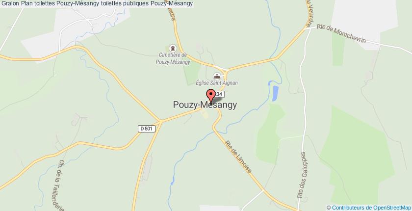 plan toilettes Pouzy-Mésangy