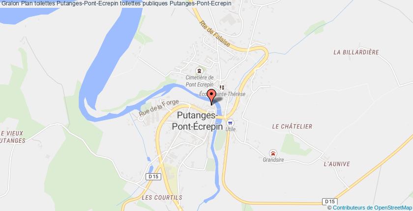 plan toilettes Putanges-Pont-Ecrepin