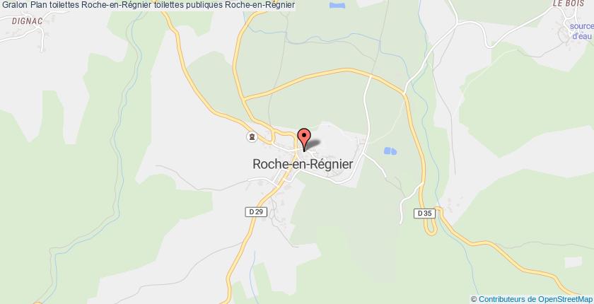 plan toilettes Roche-en-Régnier