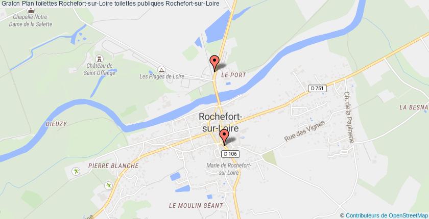 plan toilettes Rochefort-sur-Loire