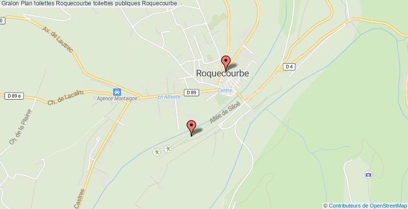plan toilettes Roquecourbe