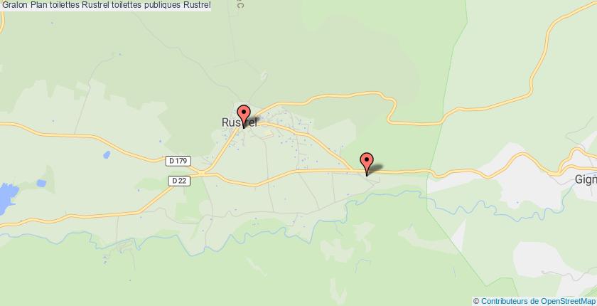 plan toilettes Rustrel