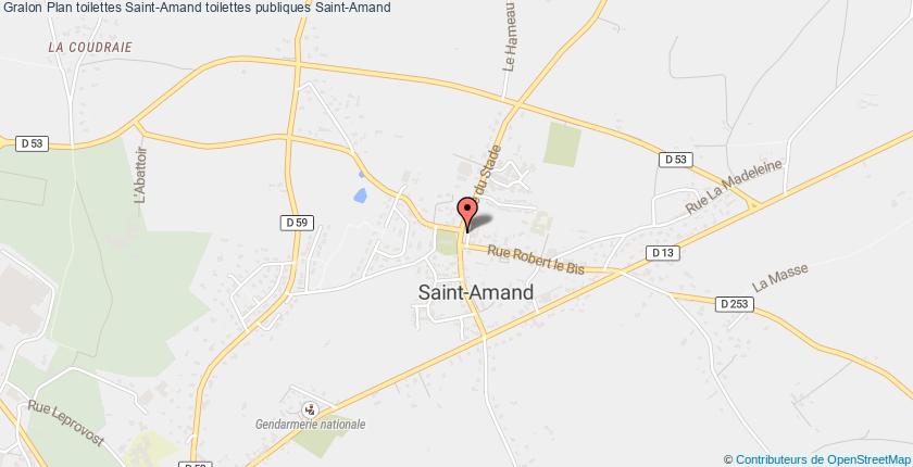 plan toilettes Saint-Amand