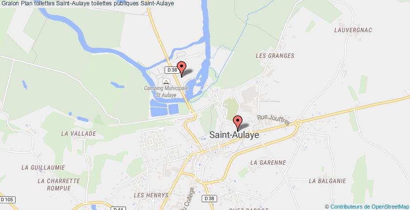 plan toilettes Saint-Aulaye