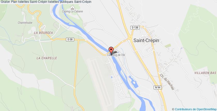 plan toilettes Saint-Crépin