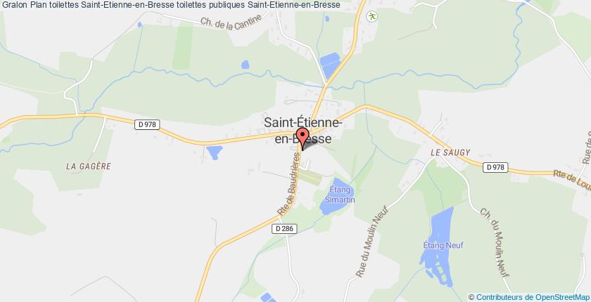 plan toilettes Saint-Etienne-en-Bresse
