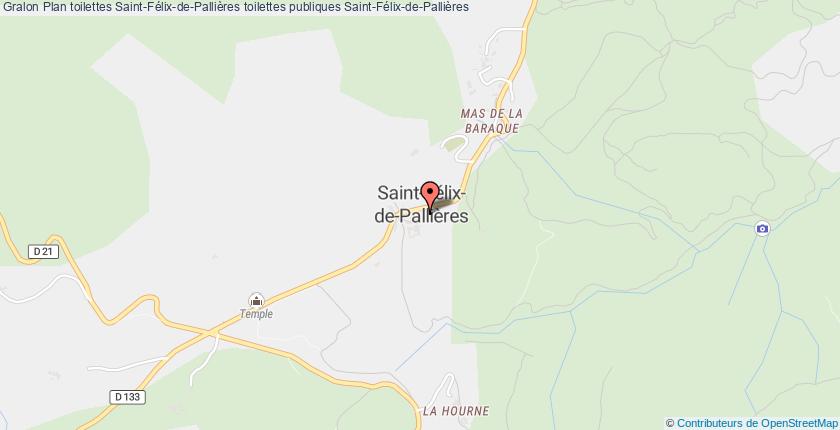 plan toilettes Saint-Félix-de-Pallières