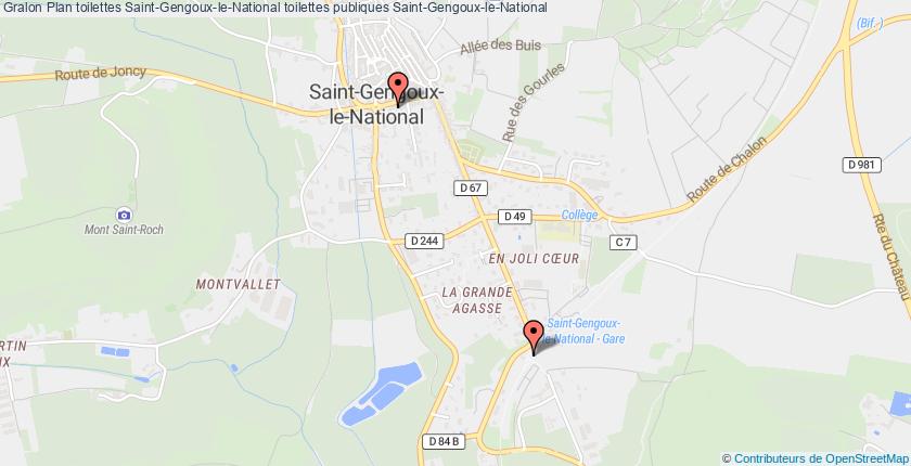plan toilettes Saint-Gengoux-le-National