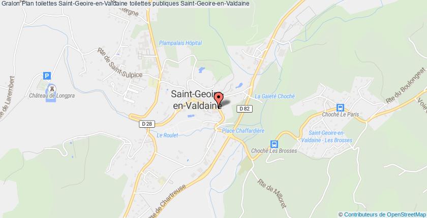 plan toilettes Saint-Geoire-en-Valdaine