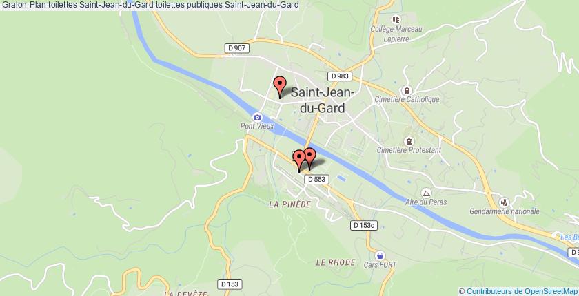 plan toilettes Saint-Jean-du-Gard