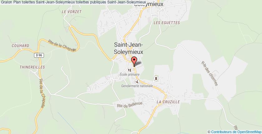 plan toilettes Saint-Jean-Soleymieux