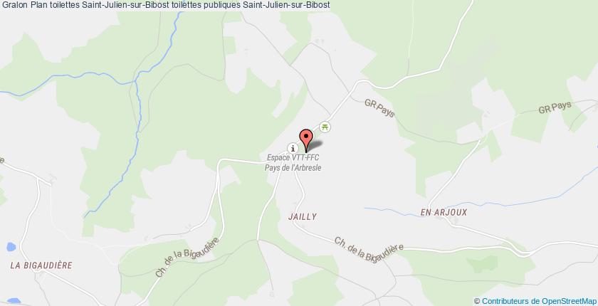 plan toilettes Saint-Julien-sur-Bibost