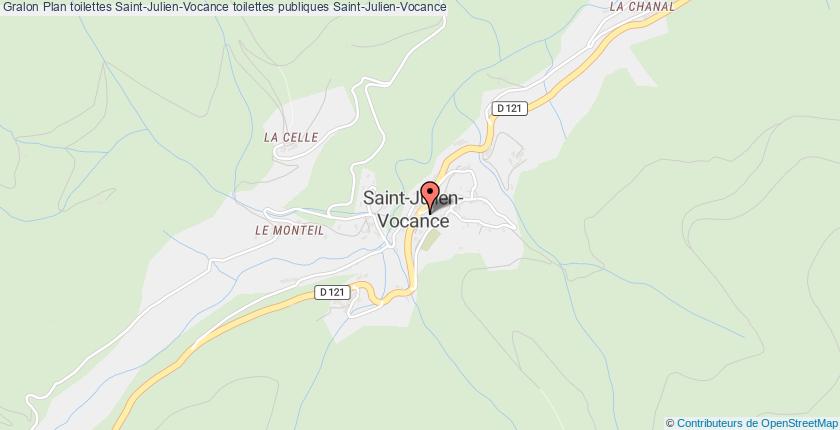 plan toilettes Saint-Julien-Vocance