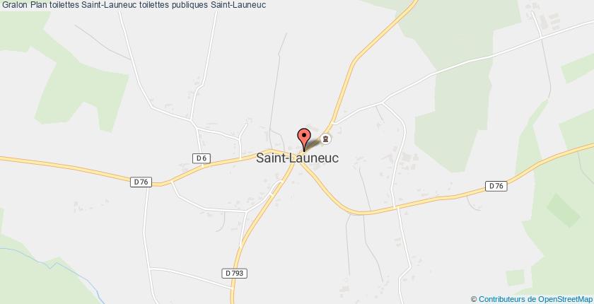 plan toilettes Saint-Launeuc