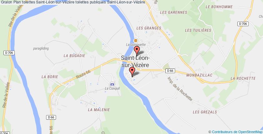 plan toilettes Saint-Léon-sur-Vézère