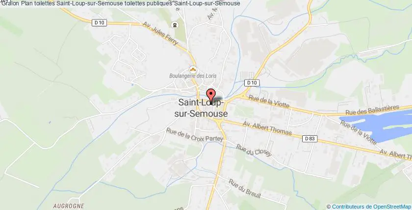plan toilettes Saint-Loup-sur-Semouse