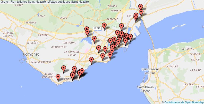 plan toilettes Saint-Nazaire