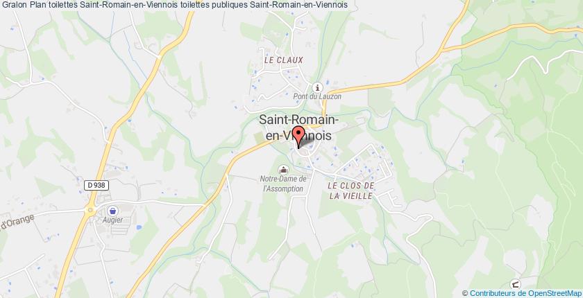 plan toilettes Saint-Romain-en-Viennois