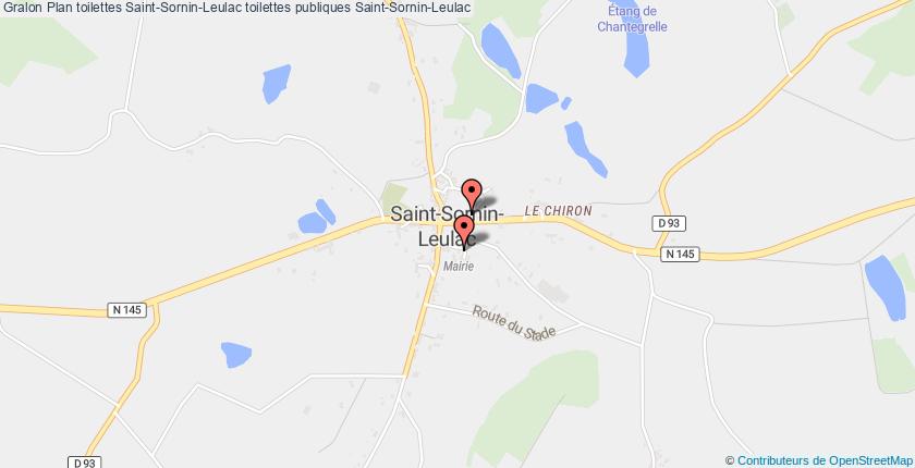 plan toilettes Saint-Sornin-Leulac