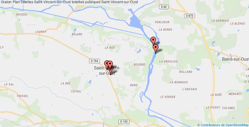 plan toilettes Saint-Vincent-sur-Oust