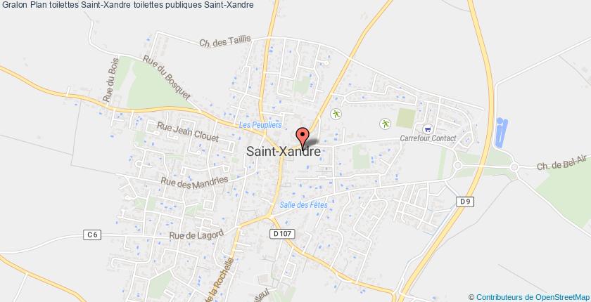 Toilette Saint-Xandre liste des toilettes publiques de Saint-Xandre : 1 ...