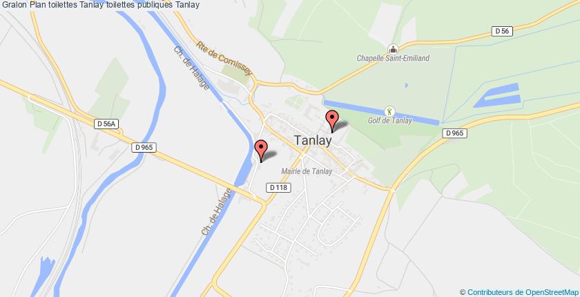 plan toilettes Tanlay
