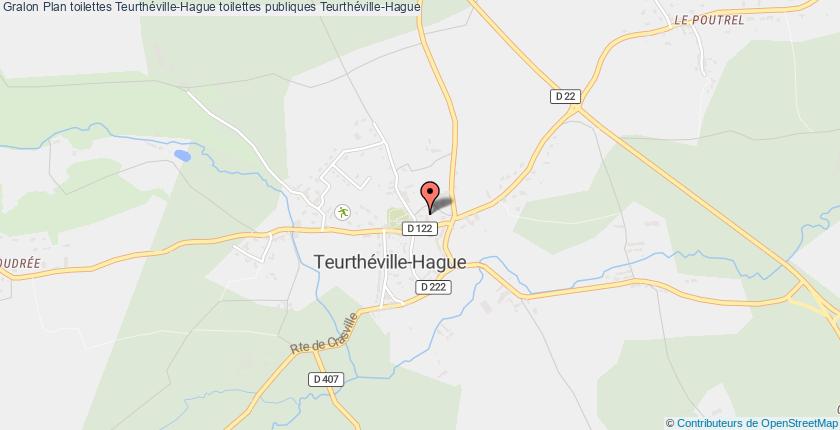 plan toilettes Teurthéville-Hague
