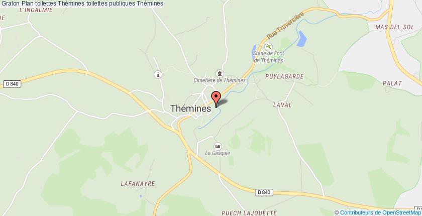 plan toilettes Thémines