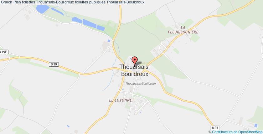 plan toilettes Thouarsais-Bouildroux