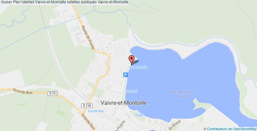 Toilette Vaivre-et-Montoille liste des toilettes publiques de Vaivre-et ...